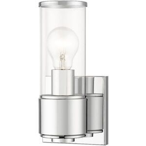 Livex Lighting 17141-05 Quincy ADA Sconce – Chrome Wall Light Fixture